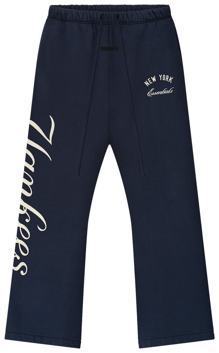 Fear of God Essentials Yankees Flare Sweatpant Dark Sapphire