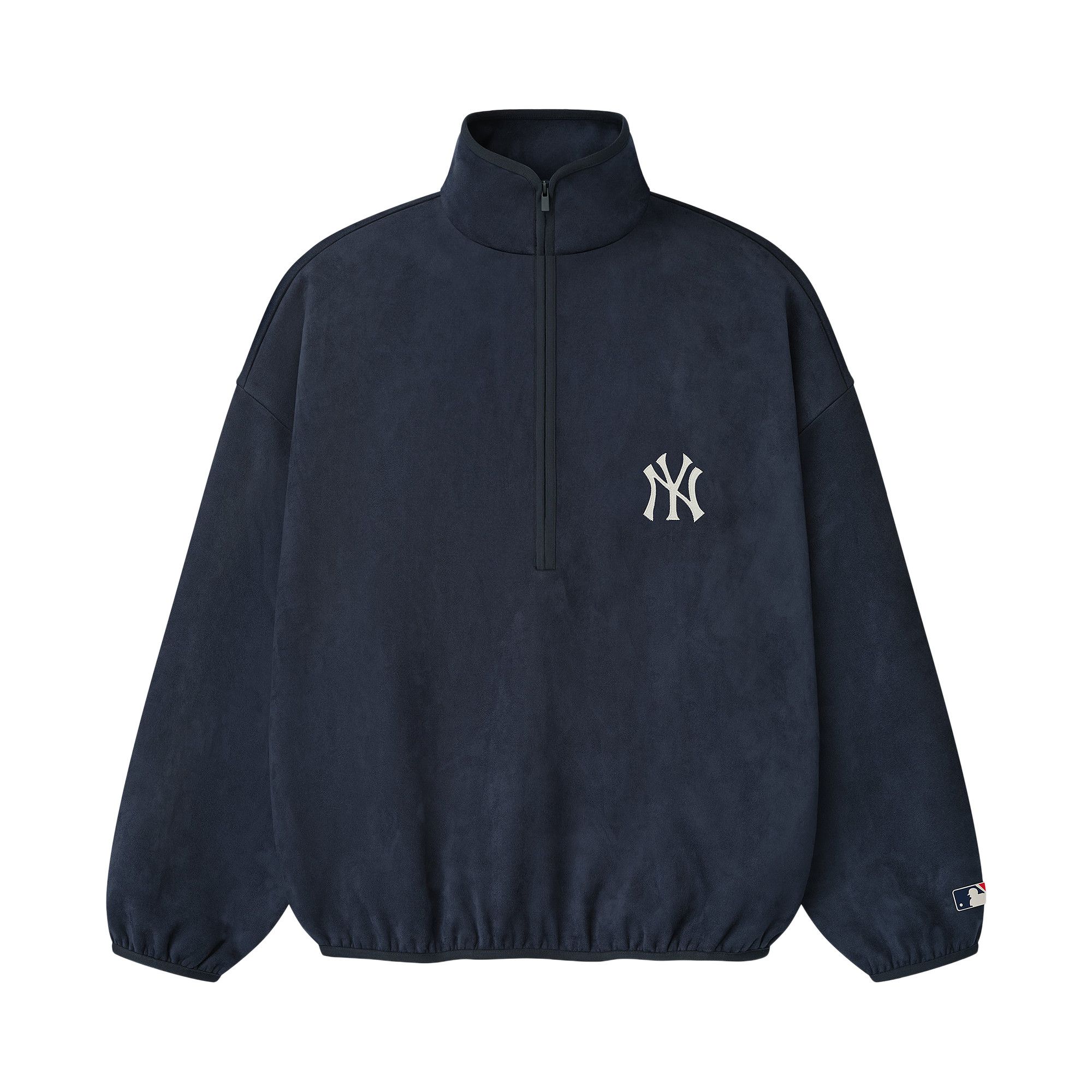 Essentials Yankee Fleece Modern Half Zip 'Dark Sapphire'