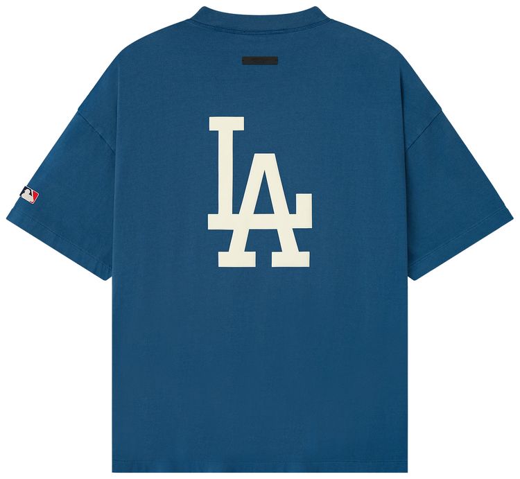 Fear of God Essentials Dodgers 90s Tee Blue Sapphire