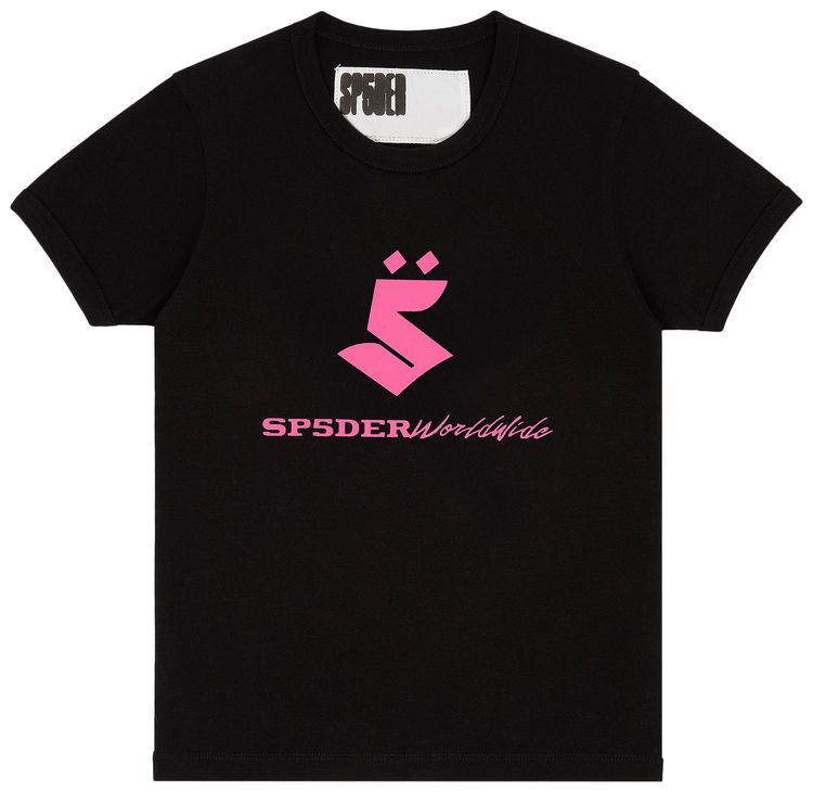 Sp5der 5uki Baby Tee Black