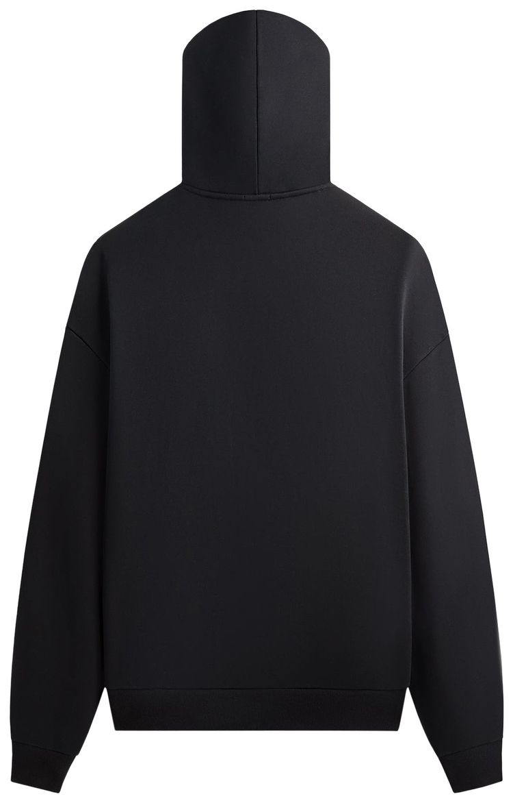 Kith Classic Logo Leopard Applique Nelson Hoodie Black