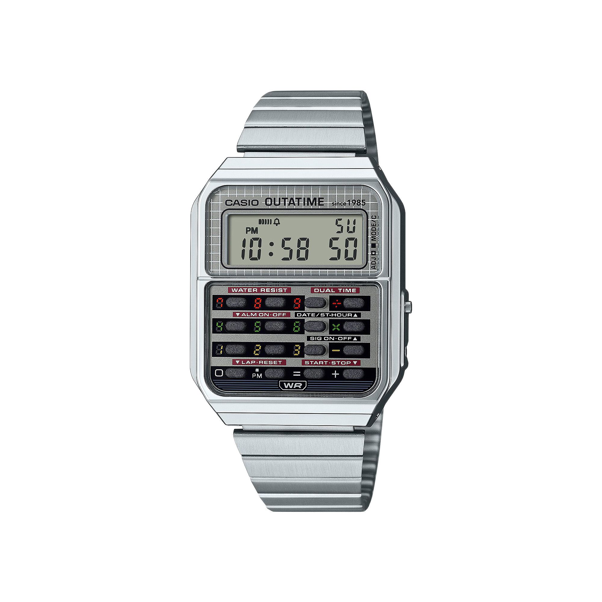 Buy Casio x Back To The Future CA500 Watch 'Stainless Steel