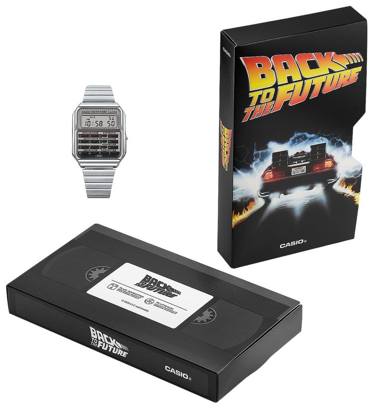 Casio x Back To The Future CA500 Watch Stainless Steel