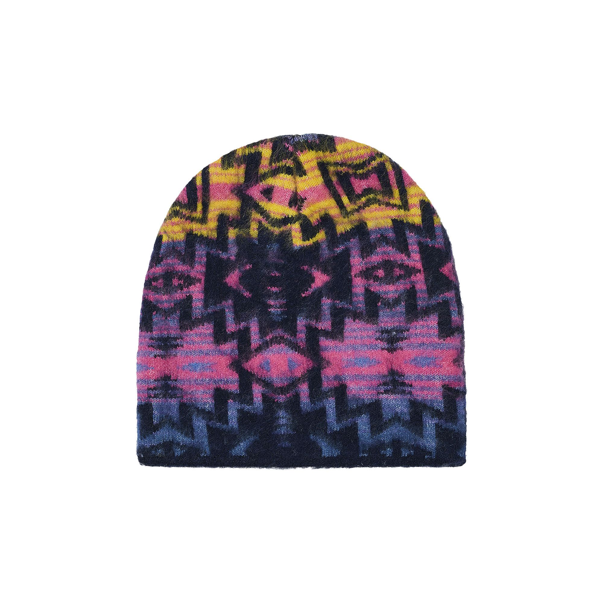 Buy Palace Olde English Furry Nein Cuff Beanie 'Navajo Blue