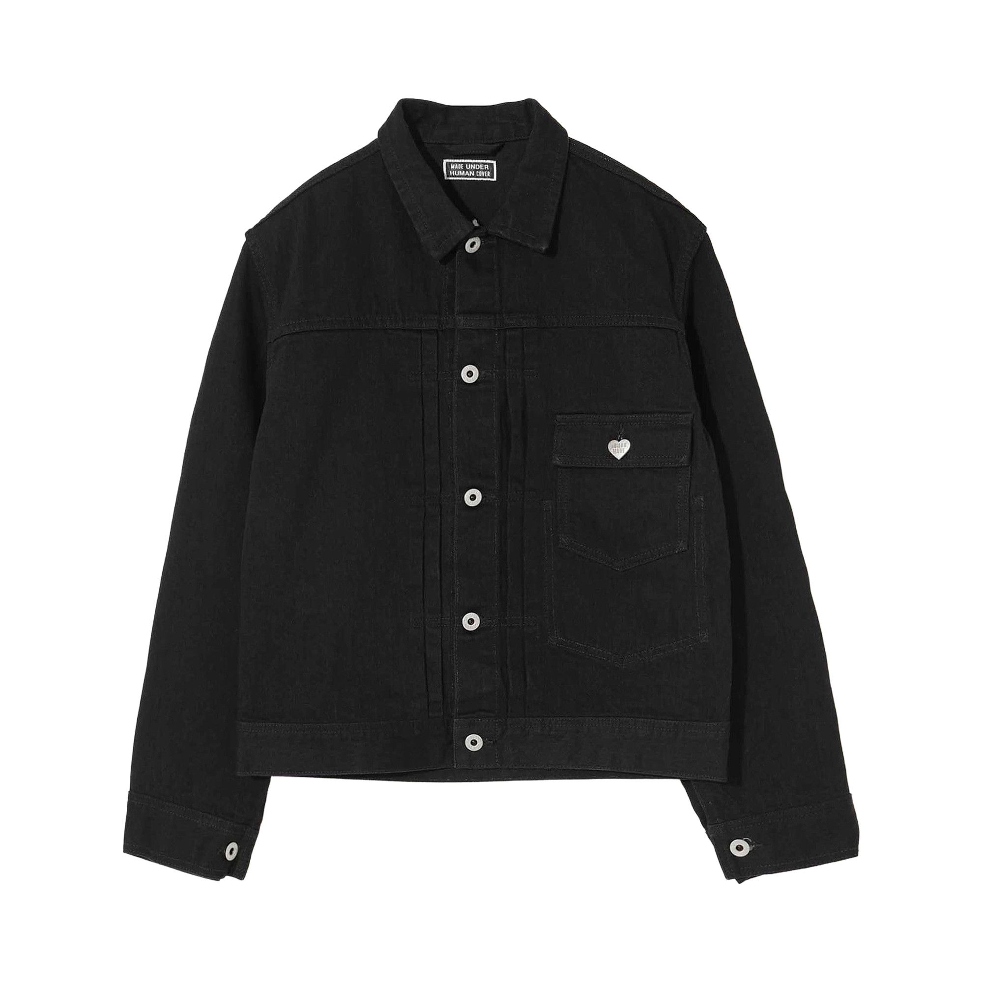 Buy Human Made x Undercover Denim Jacket 'Black' - UC2E9208 BLAC