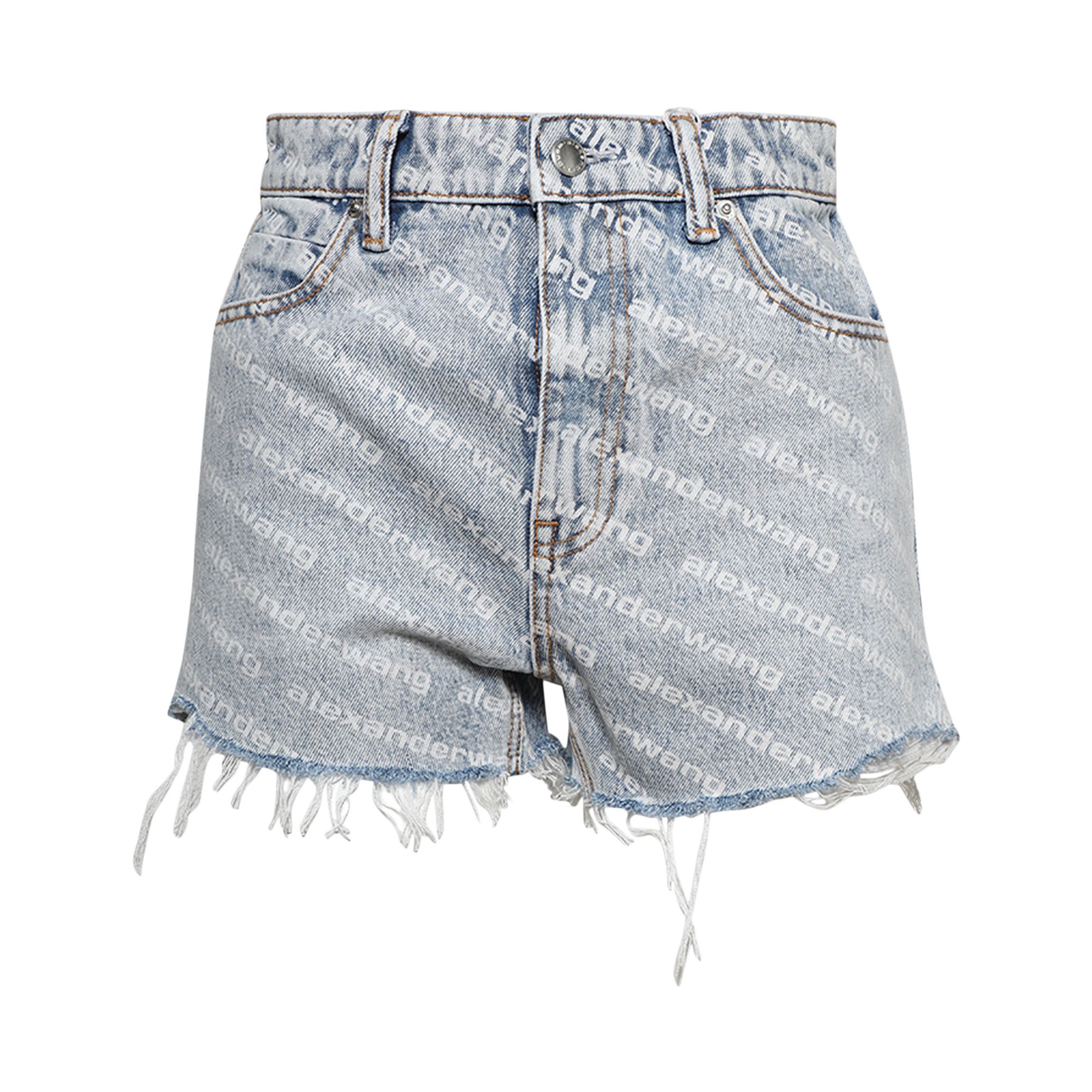 Buy Alexander Wang Bite High Rise Short 'Pebble Bleach