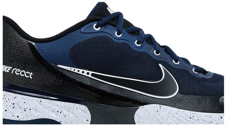 Nike Alpha Huarache Elite 3 Low College Navy