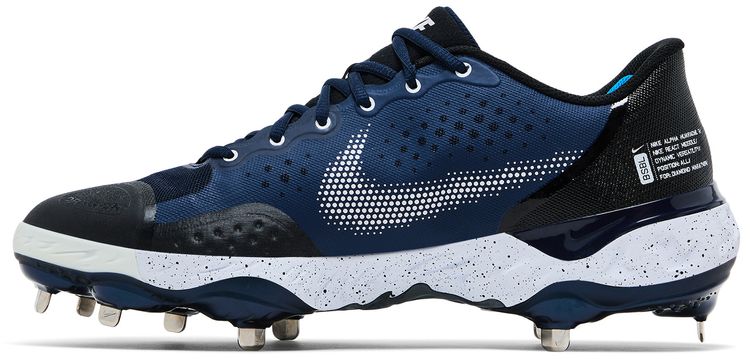 Nike Alpha Huarache Elite 3 Low College Navy