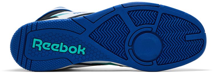 Reebok BB4000 2 Mid White Black Unleashed Green