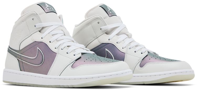 Air Jordan 1 Mid Phantom Iridescent