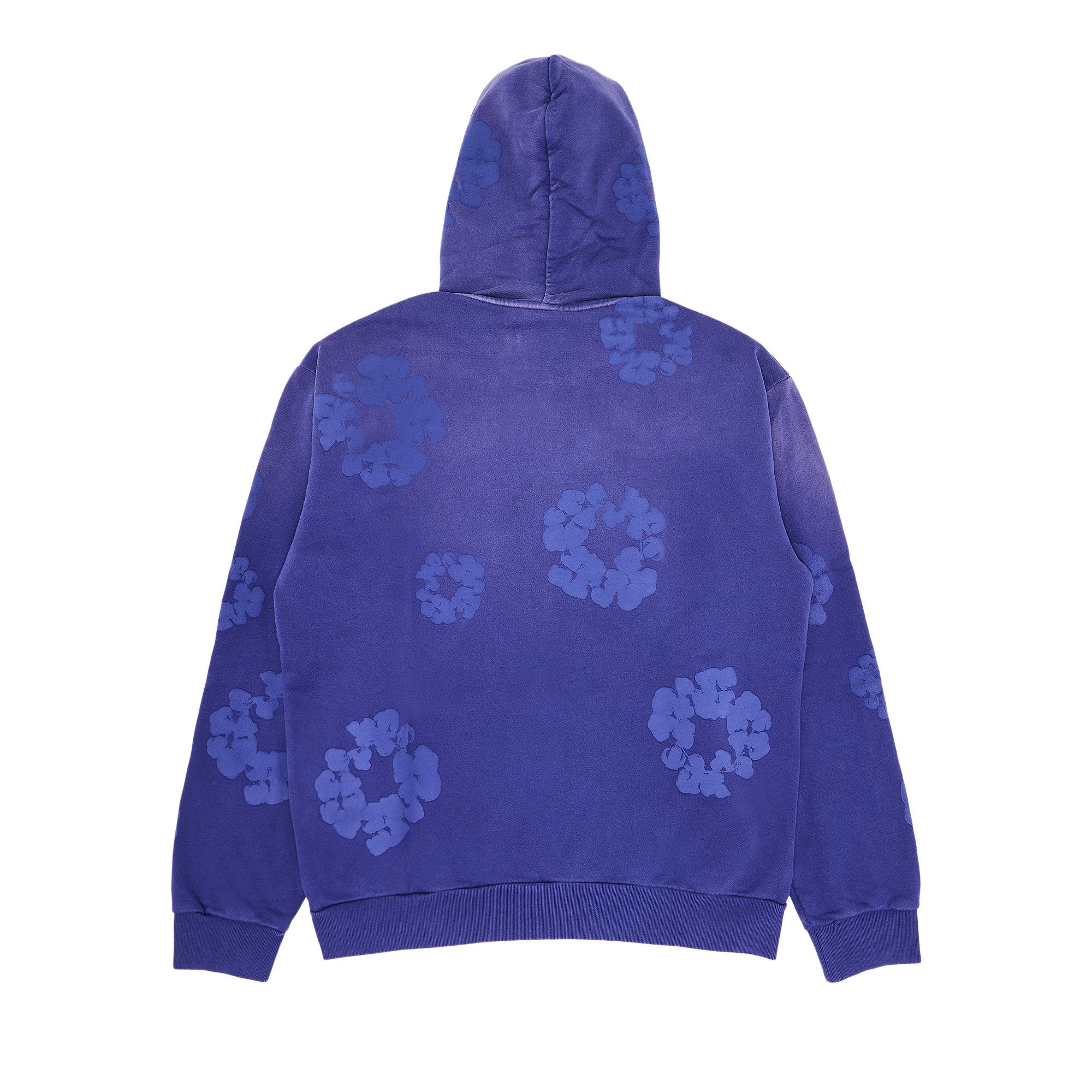 Buy Denim Tears Mono Cotton Wreath Hoodie 'Washed Blue