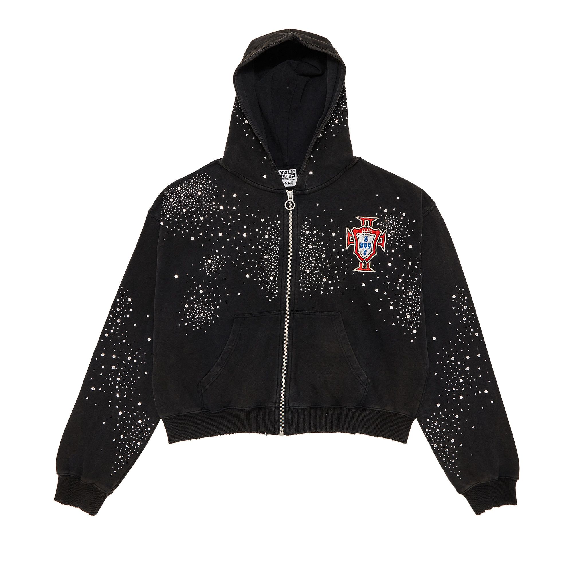Buy Vale Forever Pluto Custered Zip Up 'Black' - VALE 08 007 PCZU