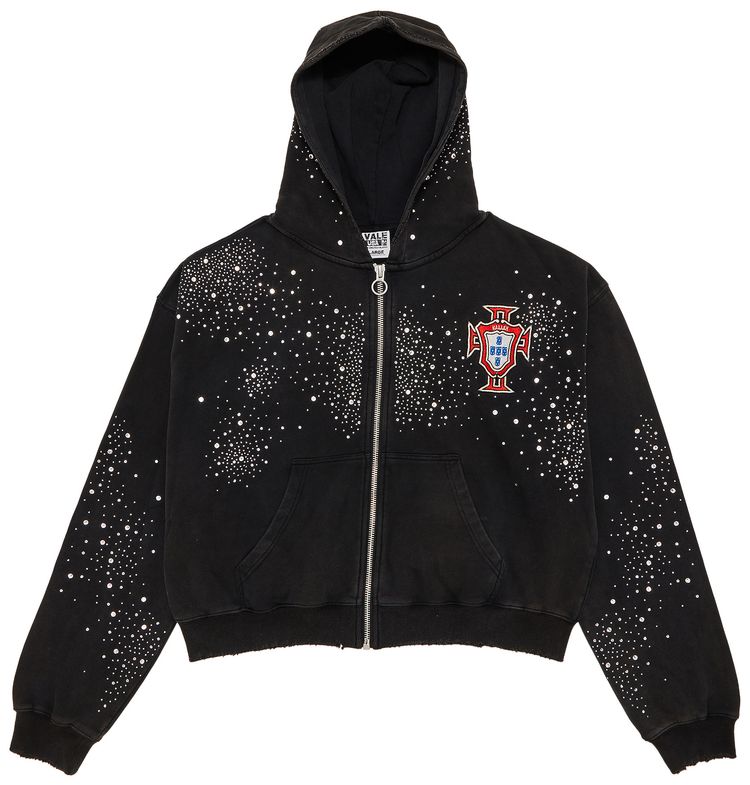 Vale Forever Pluto Custered Zip Up Black