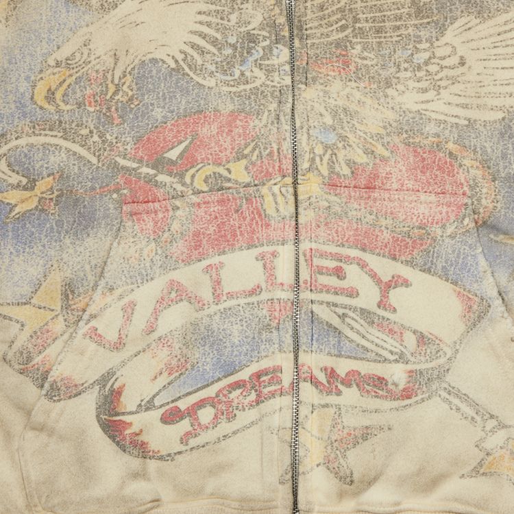 Vale Forever Nostalgia Zip Up TatteredCream