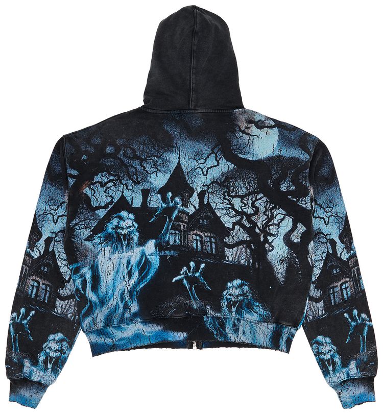 Vale Forever Casper Zip Up Hoodie Black