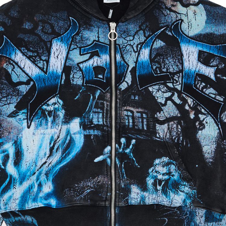 Vale Forever Casper Zip Up Hoodie Black