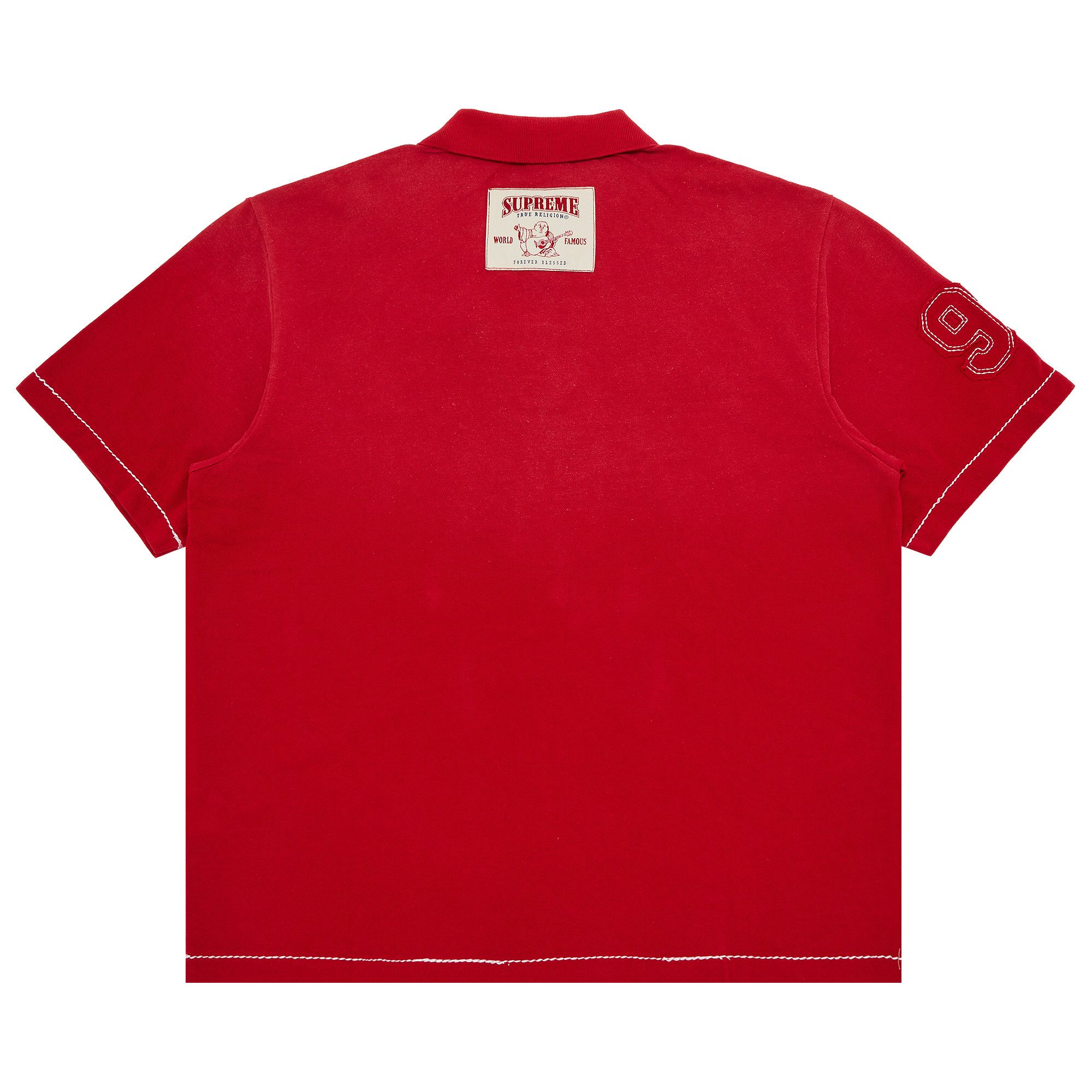 Buy Supreme x True Religion Appliqué Polo 'Red' - FW25KN3 RED | GOAT