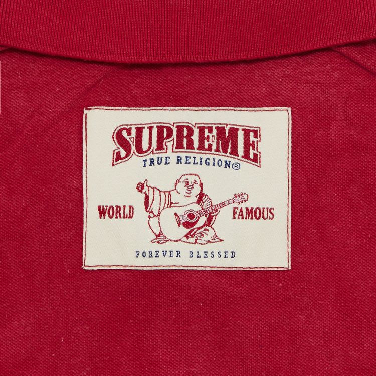 Supreme x True Religion Applique Polo Red