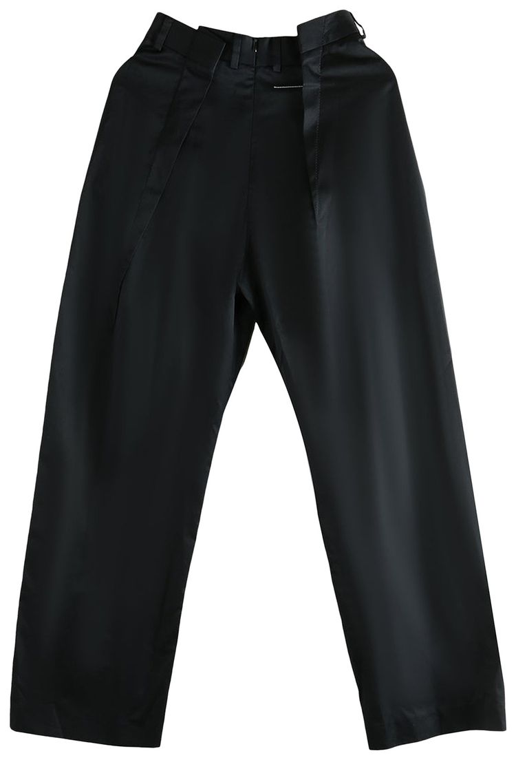 MM6 Maison Margiela Pleated Trouser Black