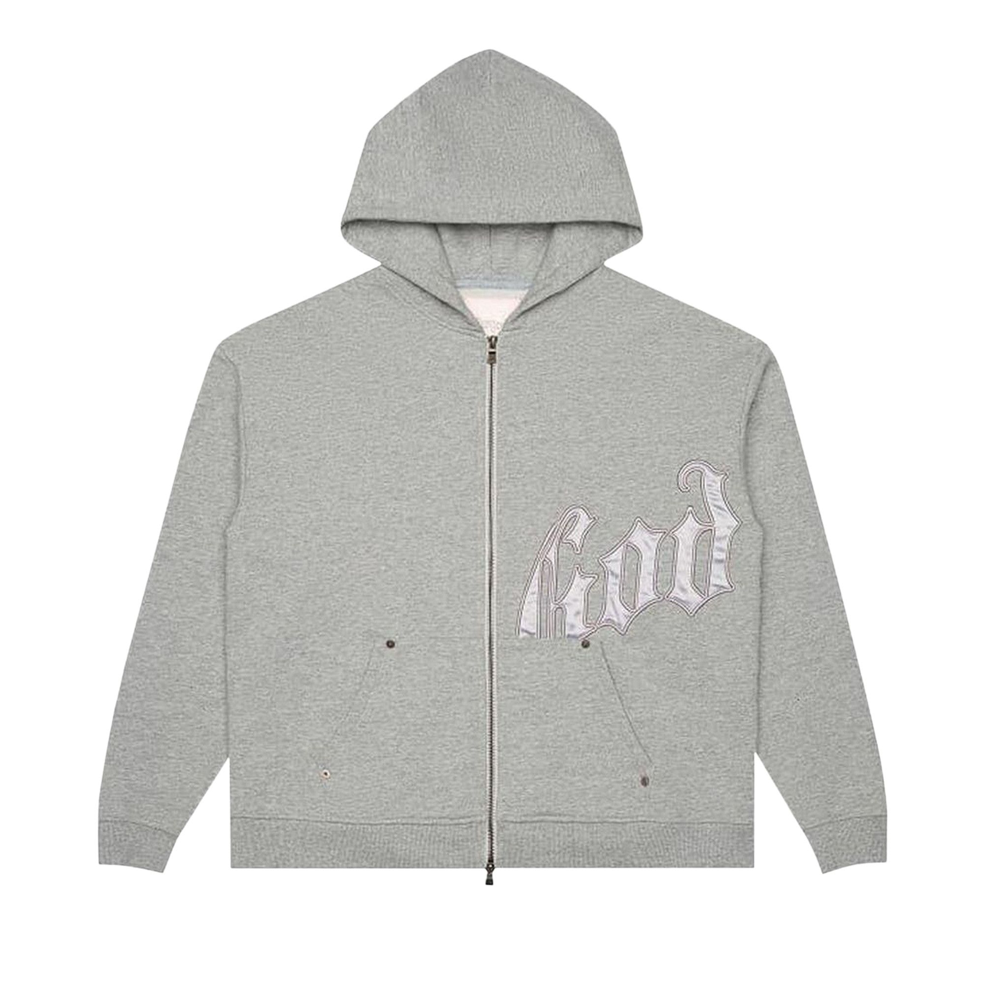 Buy Godspeed OG Logo Sweatsuit V2 'Grey/Silver Satin' - 11652