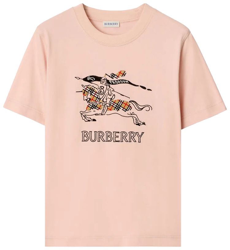 Burberry Frankie Ekd Check T Shirt Bouquet