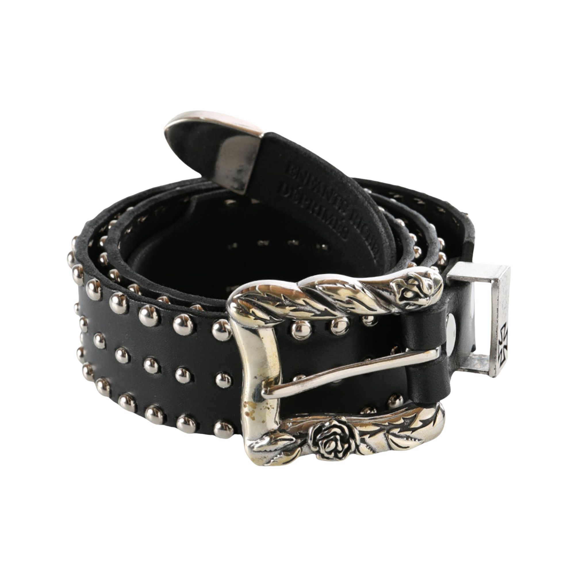 Buy Enfants Riches Deprimes Lock Jaw Dome Stud Belt 'Black' - 100