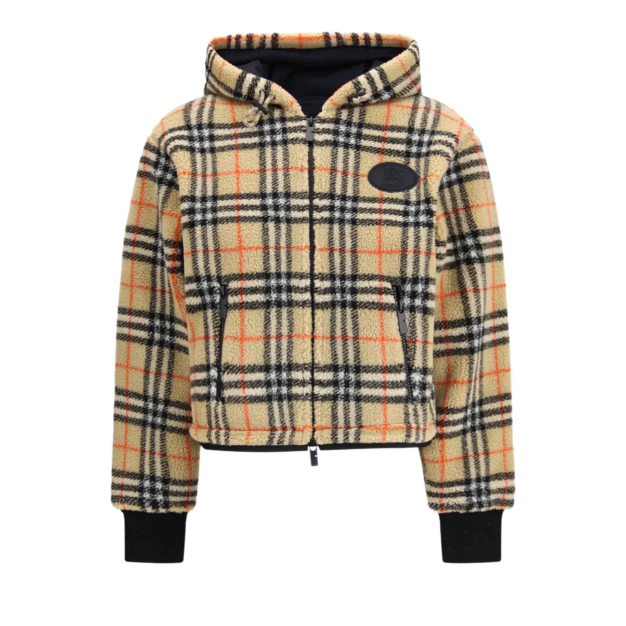 Buy Burberry Fiona Check Jacket 'Sand' - 8118929 IP | GOAT