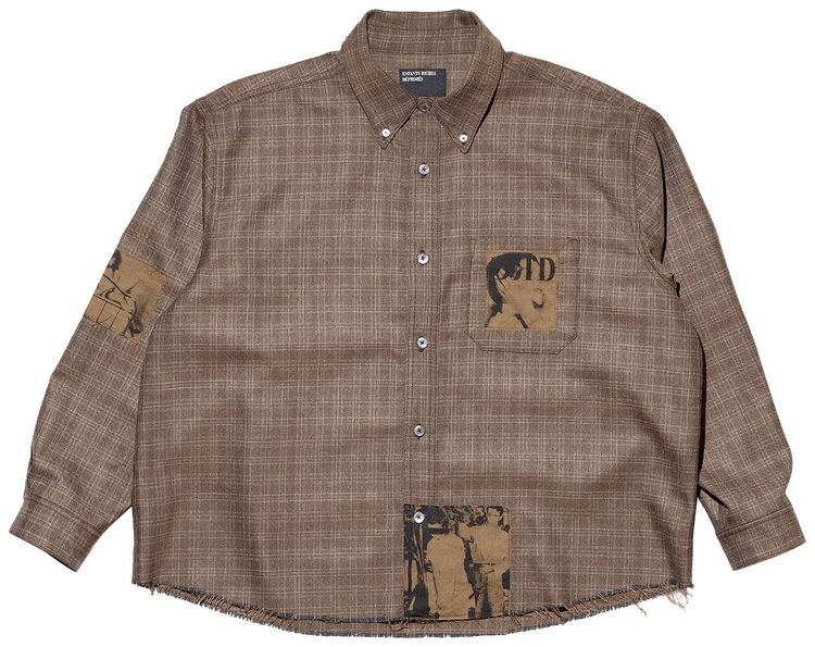 Enfants Riches Deprimes Assemblage Flannel Brown