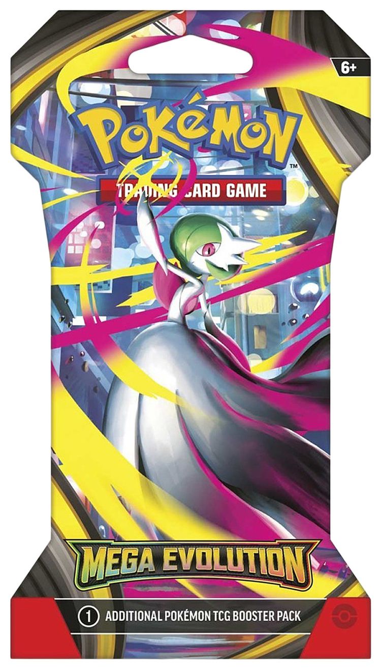 Buy Pokmon Mega Evolution Sleeved Booster Pack (Mega Gardevoir Artwork) -  10 10055 108 GARD | GOAT