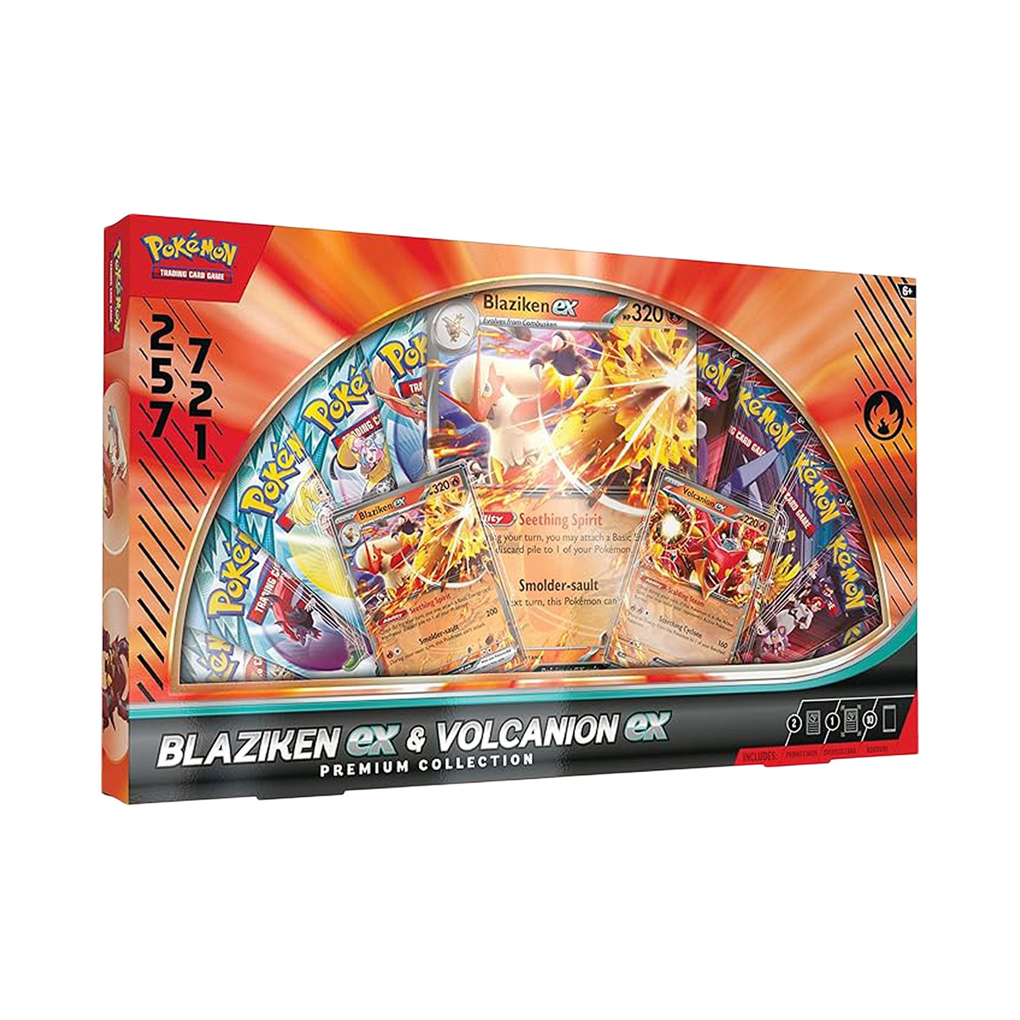 Buy Pokémon Blaziken ex & Volcanion ex Premium Collection (Amazon