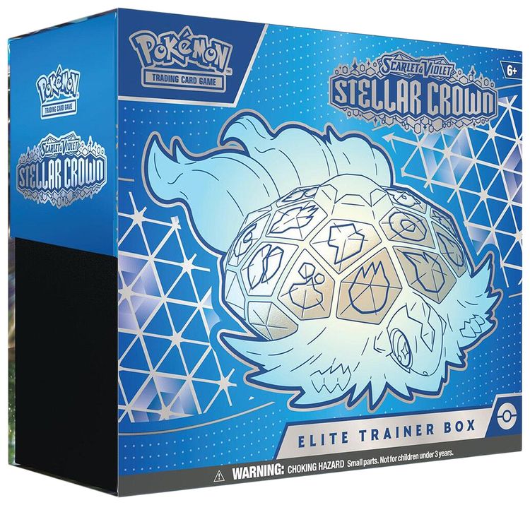 Pokemon Scarlet  Violet Stellar Crown Elite Trainer Box