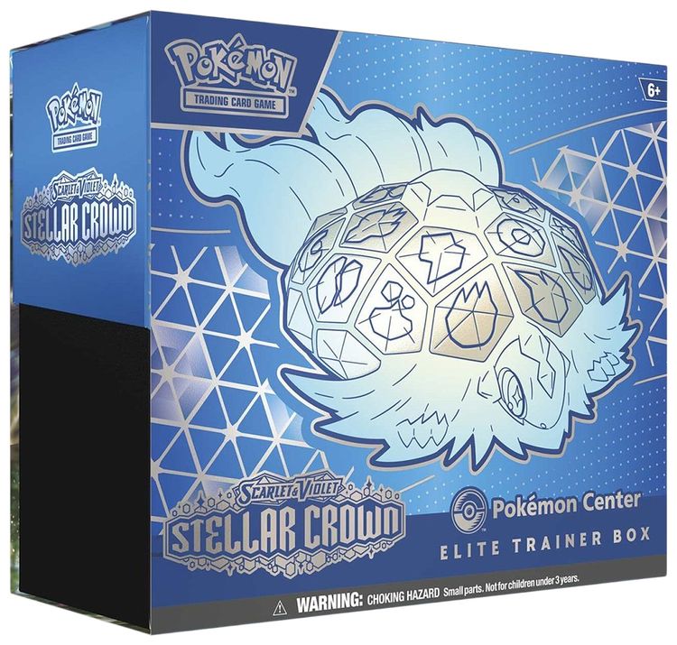 Pokemon Scarlet  Violet Stellar Crown Pokemon Center Elite Trainer Box