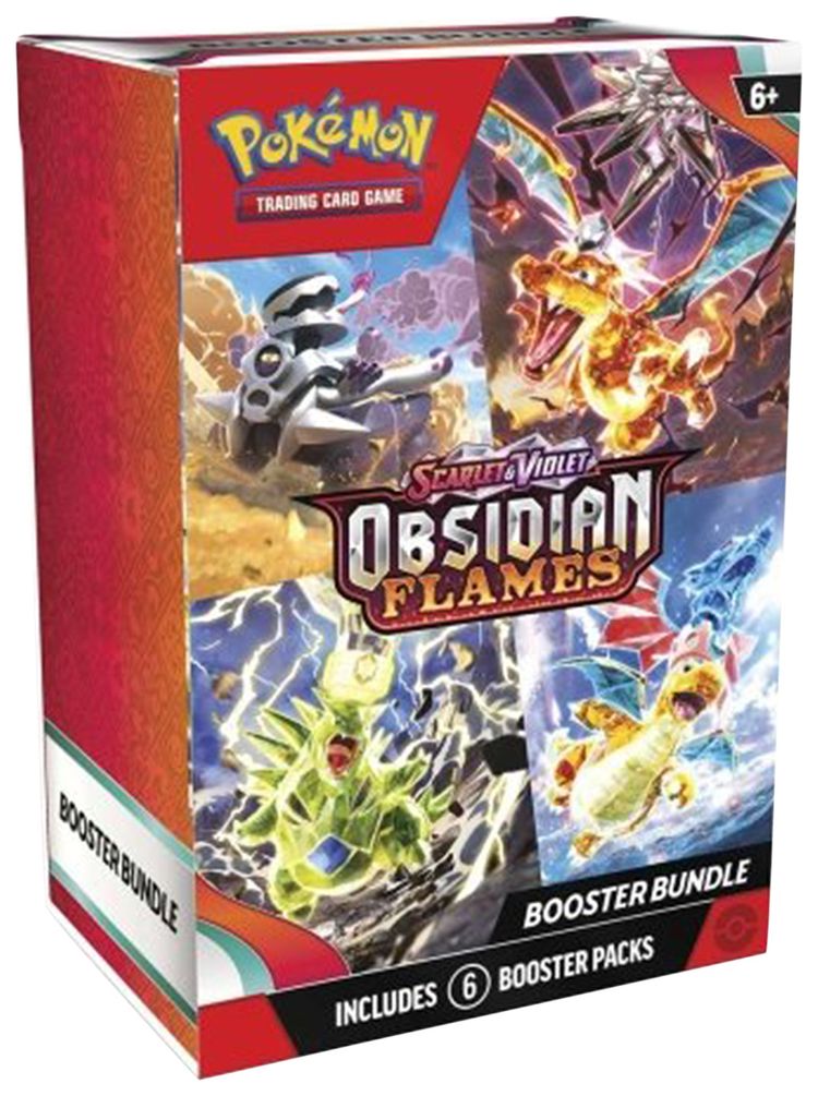 Pokemon Scarlet  Violet Obsidian Flames Booster Bundle