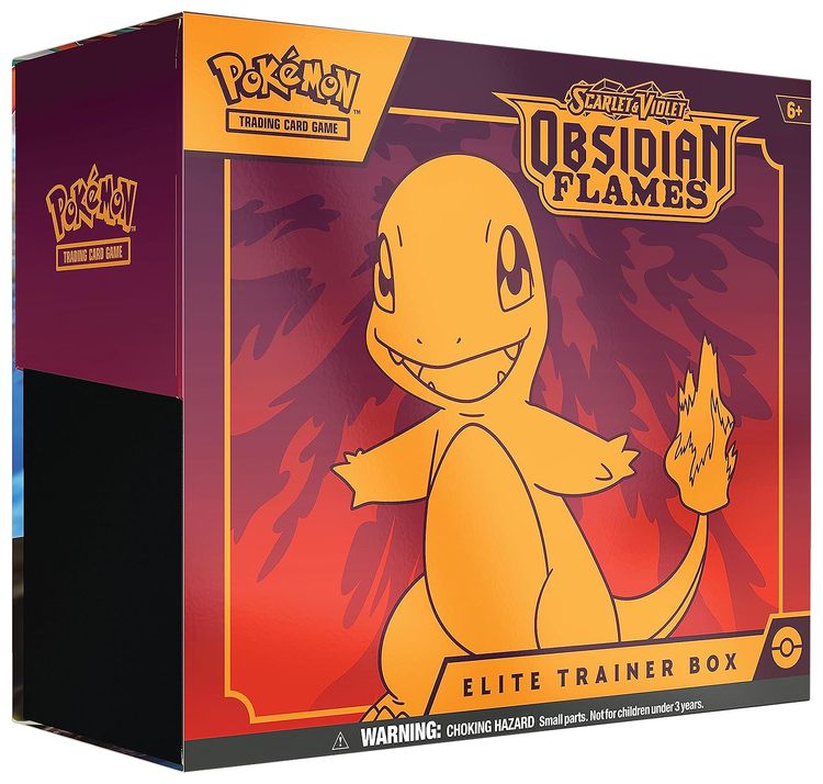 Pokemon Scarlet  Violet Obsidian Flames Elite Trainer Box