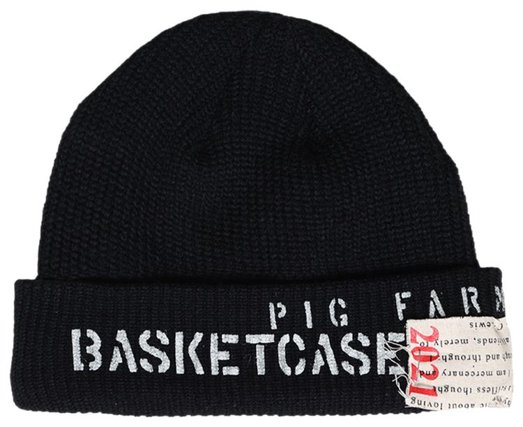 Basketcase Gallery Pigfarm Beanie Black