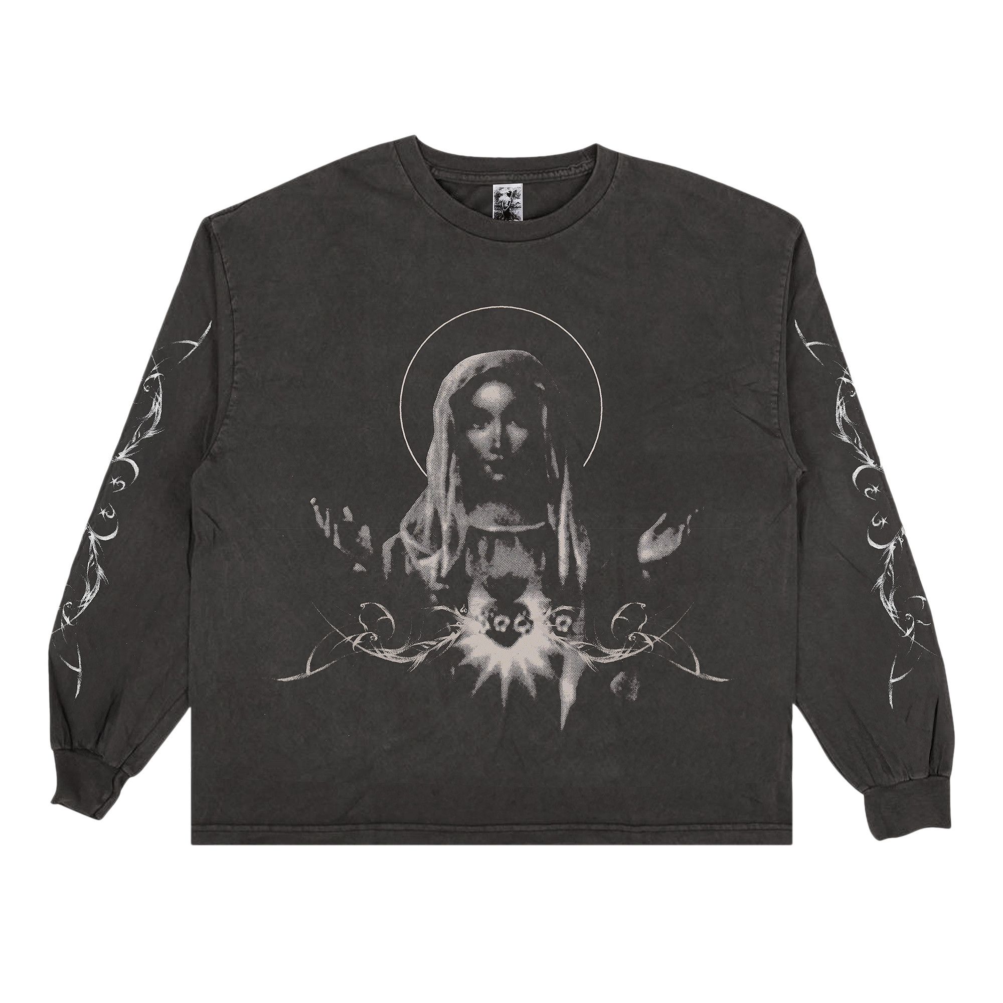 Buy Basketcase Gallery Mary A Long-Sleeve T-Shirt 'Black' - 12784
