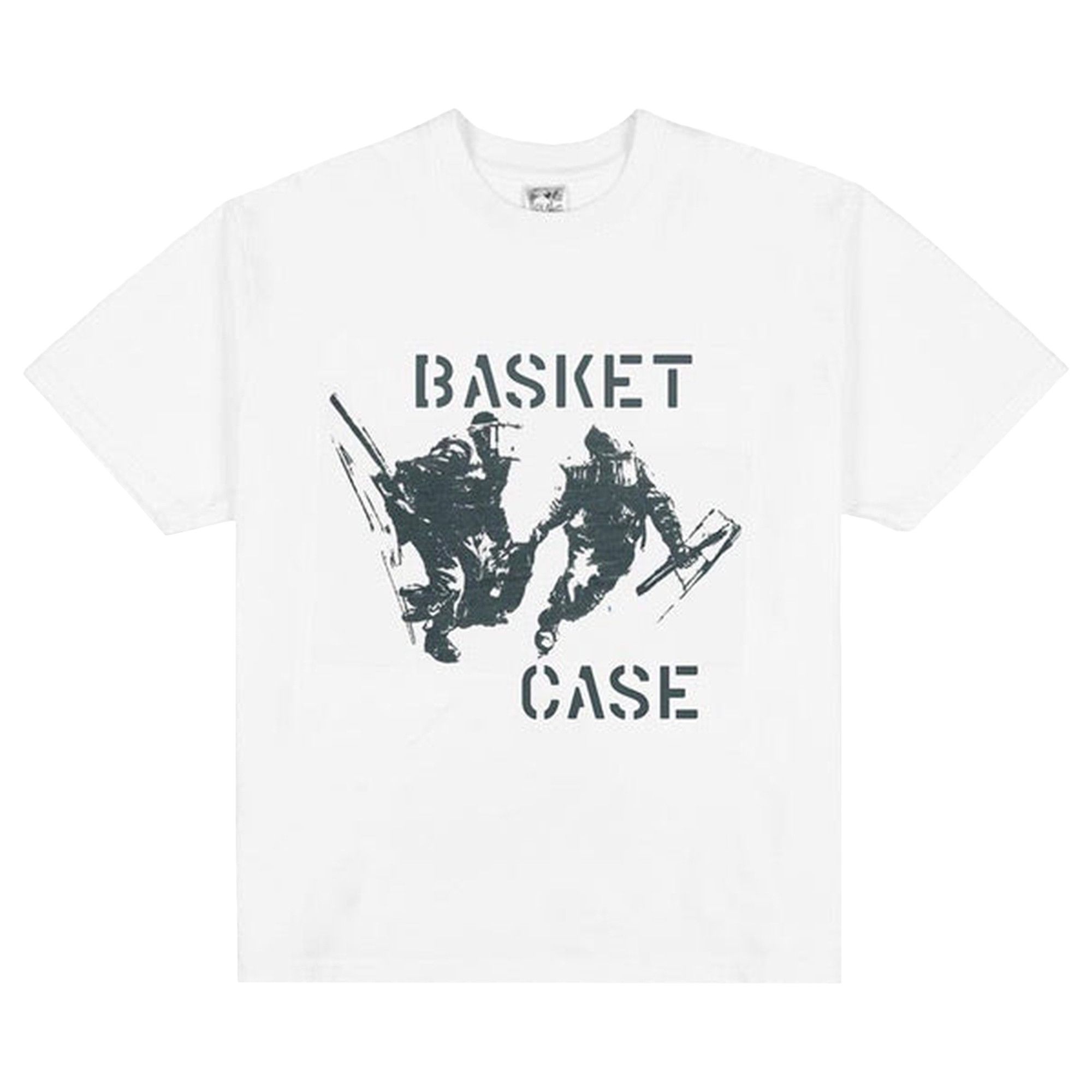 Buy Basketcase Gallery Cause For Alarm A T-Shirt 'White' - 12784
