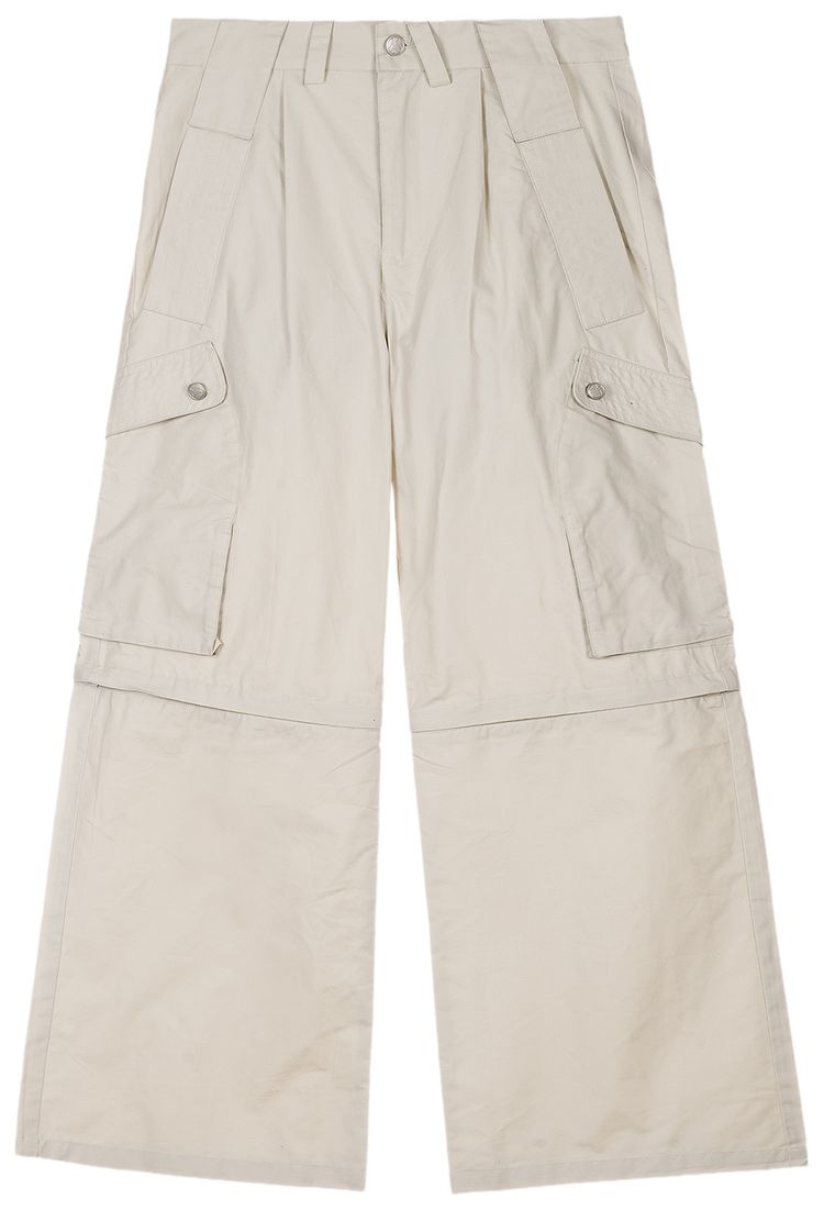Basketcase Gallery Dolly Convertible Cargo Pants Bone