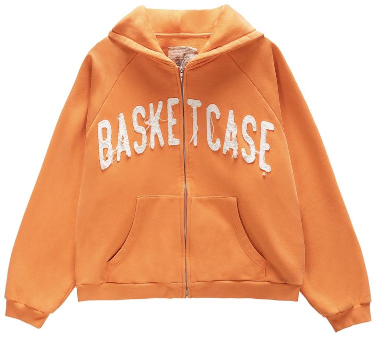 Basketcase Gallery Dweller Zip Up Orange