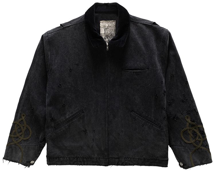 Basketcase Gallery Pope Work Jacket Black