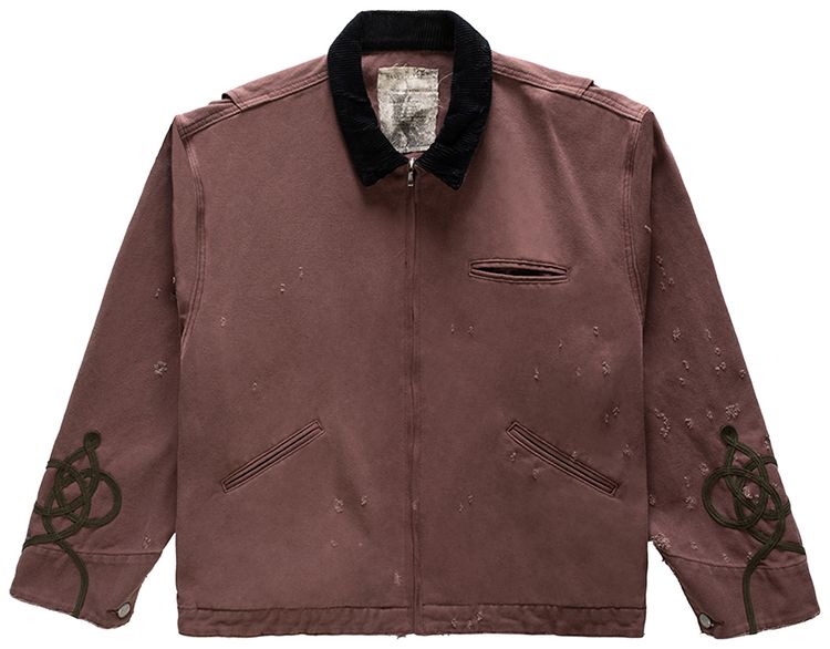 Basketcase Gallery Pope Work Jacket Garnet