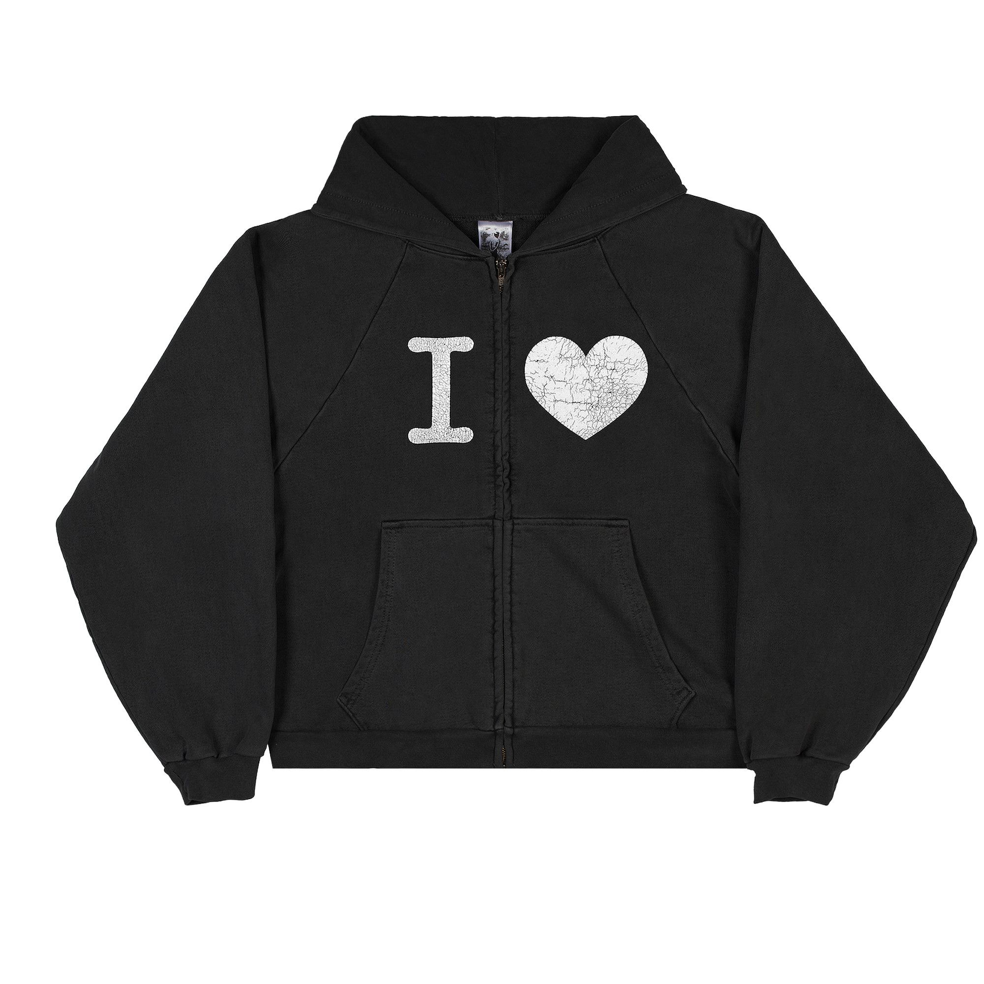 Buy Basketcase Gallery I Heart Zip Up 'Black' - 12784 10004BGIHZU
