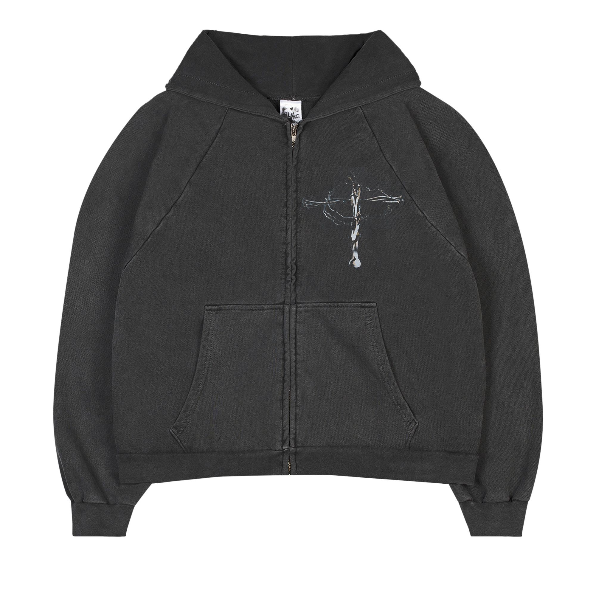 Buy Basketcase Gallery Roadrash Zip Up 'Jet Black' - 12784