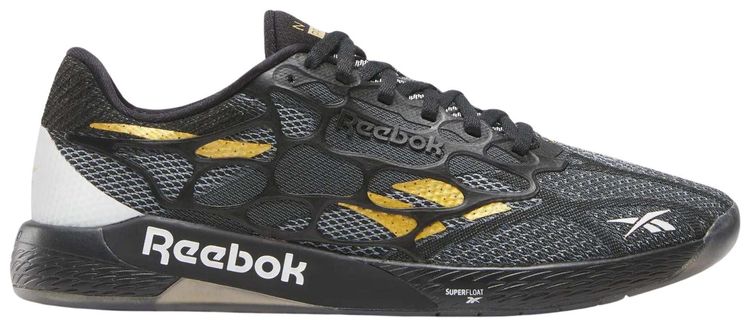 Reebok Nano Pro BlackWhiteGrit Gold