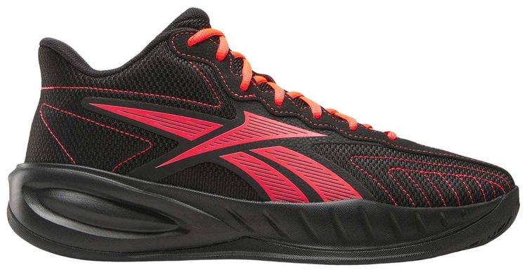 Reebok Press Retro Core BlackNeon CherryCore Black