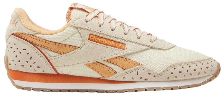 Reebok Wmns Classic AZ Shoes AlabasterGoldMango