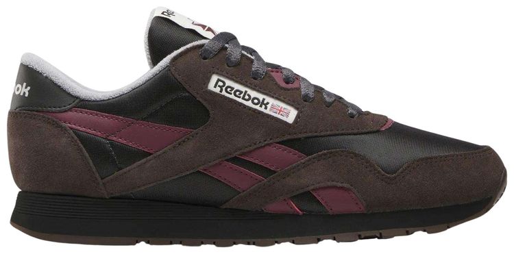 Reebok Classic Nylon Washed BlackBlackBlack Cherry