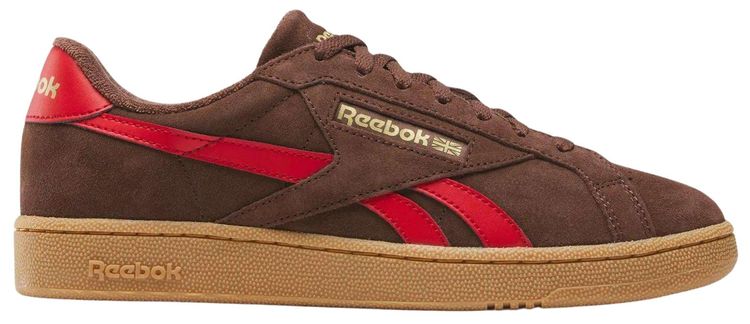 Reebok Club C Grounds Campus BrownVector RedGum