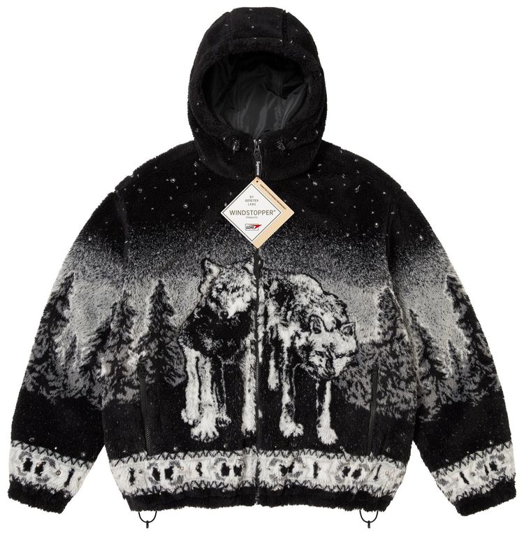 Buy Supreme x BB. Simon Reversible Hooded Fleece Jacket 
