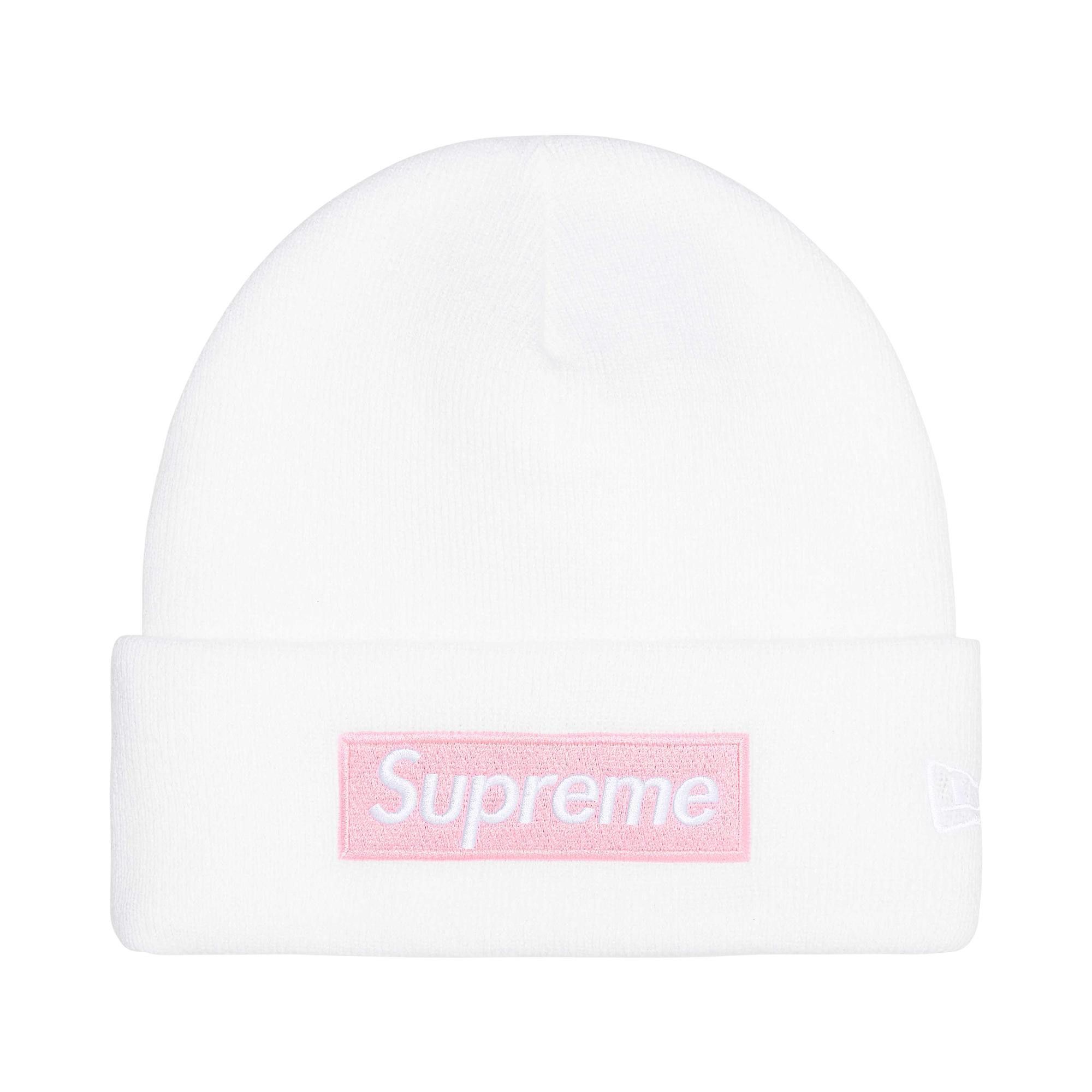 Buy Supreme New Era Box Logo Beanie 'White' - FW25BN5 WHITE | GOAT